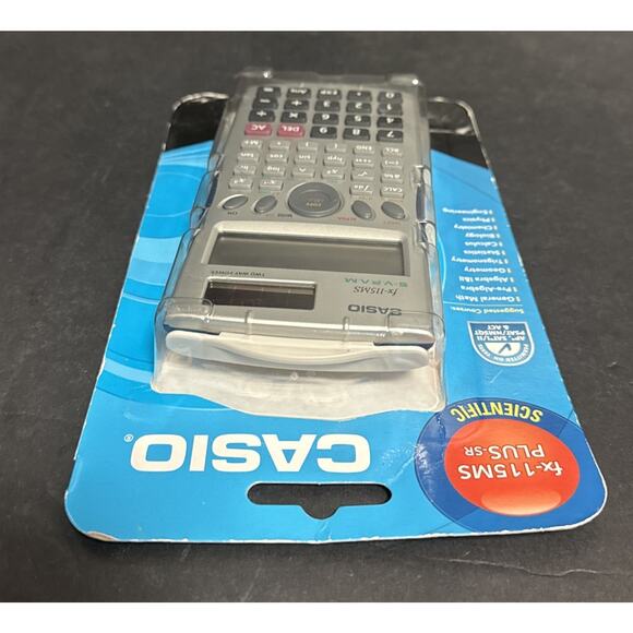 Casio FX-115MS Plus-SR Scientific Calculator 2 Line Display Sealed AP SAT PSAT - Picture 4 of 4
